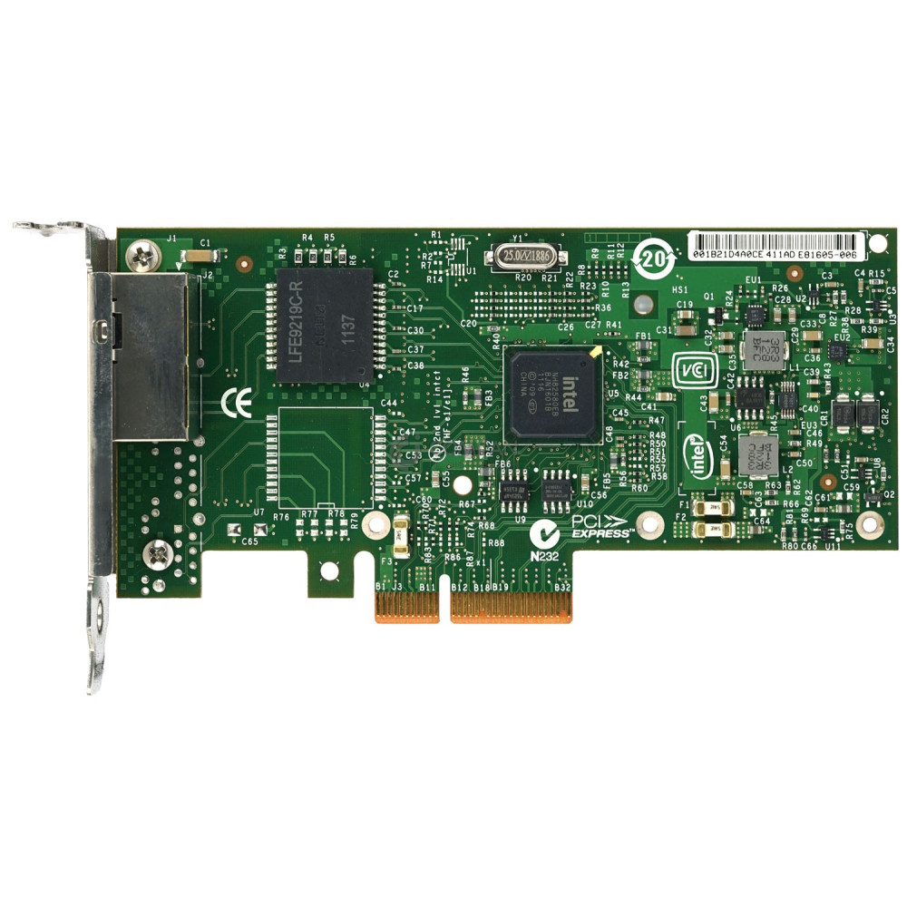49Y4232 LP IBM INTEL I340-T2 DUAL PORT ETHERNET ADAPTER PCI-E LOW PROFILE